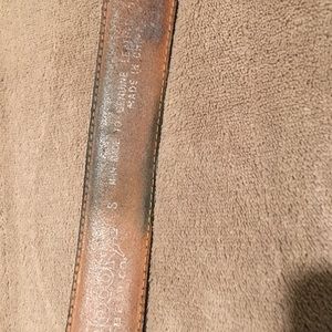 Nocona Belt with silver buckle